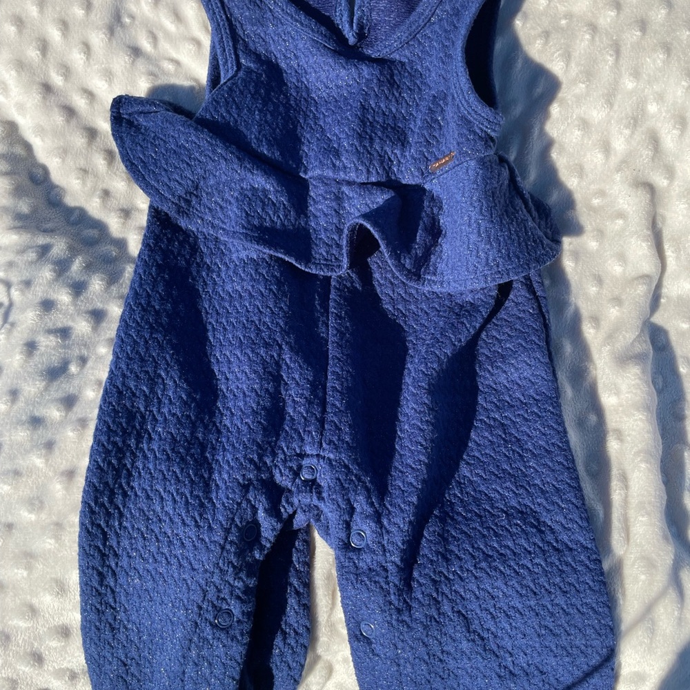 Blue Kids One Piece Bodysuit